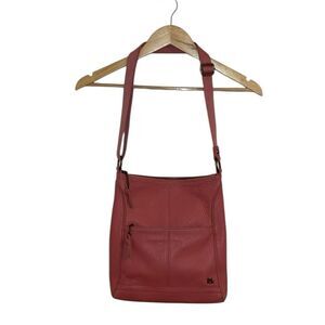 The Sak Pink Lucia Leather Bag, crossbody purse